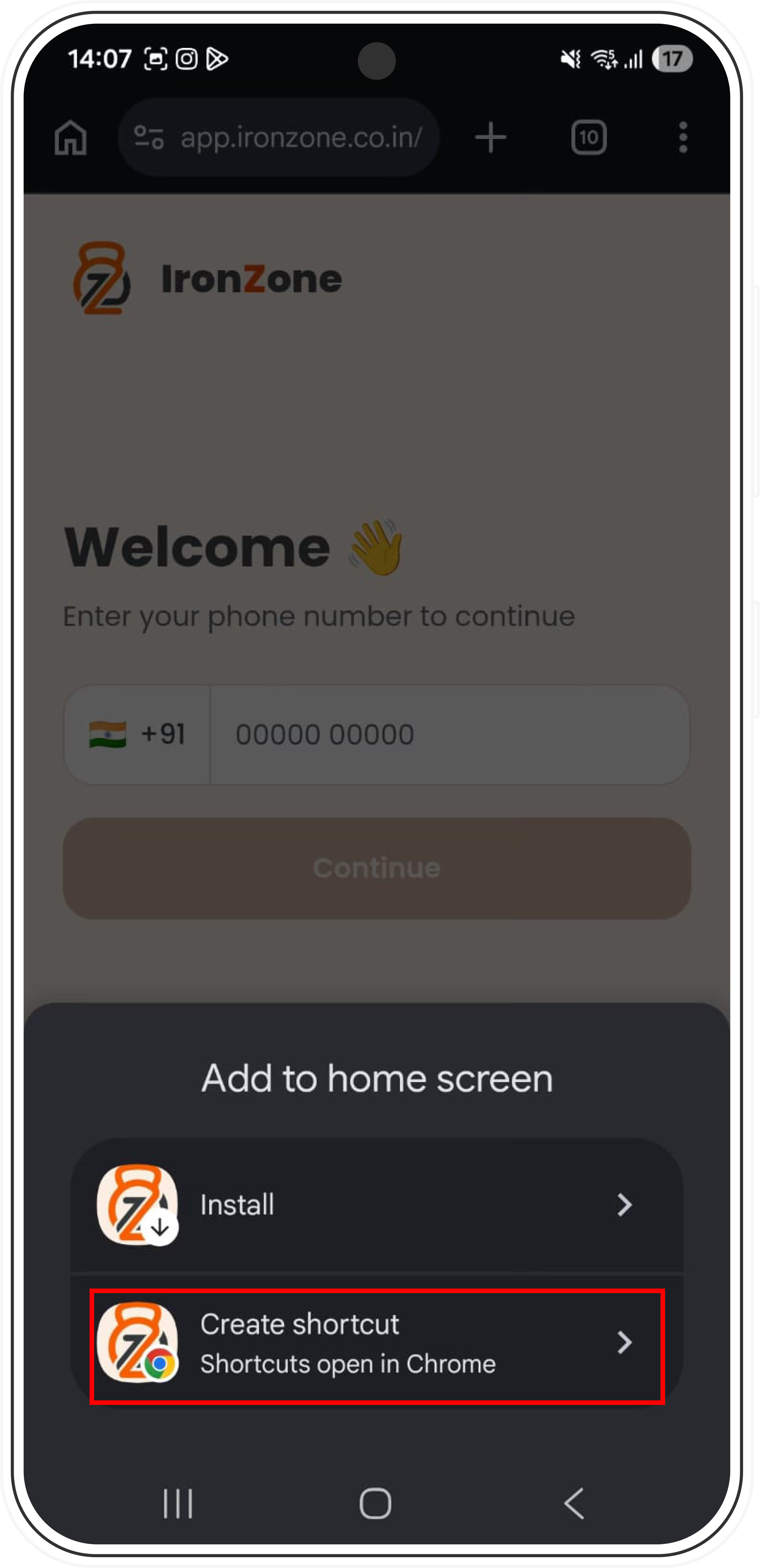 Step 3 - Add to Home Screen